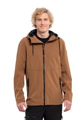 Icepeak vīriešu softshell virsjaka ADRIAT, brūna цена и информация | Мужские куртки | 220.lv