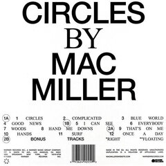 Vinila plate Mac Miller Circles cena un informācija | Vinila plates, CD, DVD | 220.lv