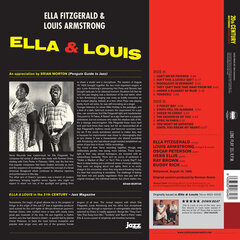 Ella Fitzgerald, Louis Armstrong - Ella & Louis, LP, виниловая пластинка, 12" vinyl record, Red vinyl цена и информация | Виниловые пластинки, CD, DVD | 220.lv