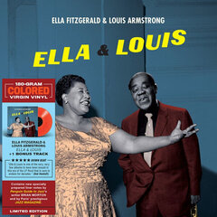 Ella Fitzgerald, Louis Armstrong - Ella & Louis, LP, виниловая пластинка, 12" vinyl record, Red vinyl цена и информация | Виниловые пластинки, CD, DVD | 220.lv