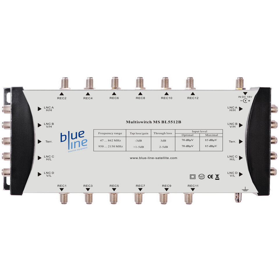 Blue Line MS BL5512B cena un informācija | Antenas un piederumi | 220.lv