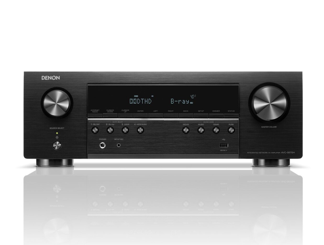 Denon AVCS670HBKE2 cena un informācija | DVD atskaņotāji | 220.lv