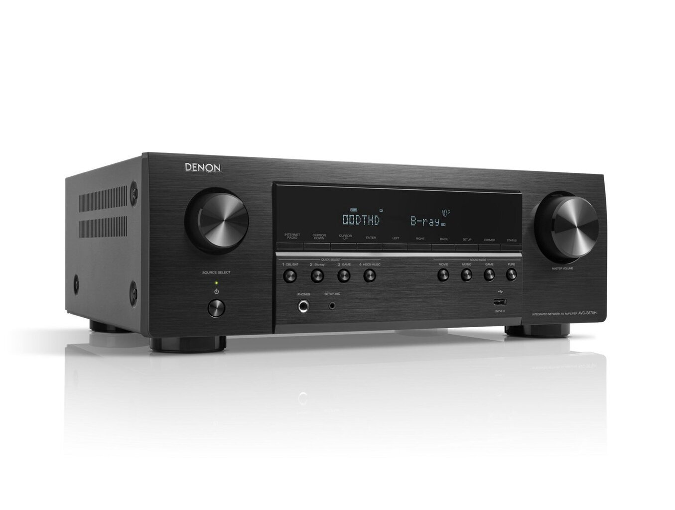 Denon AVCS670HBKE2 cena un informācija | DVD atskaņotāji | 220.lv