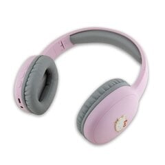 Hello Kitty Bicolor Kitty Metal Head Logo Bluetooth Stereo Headphones Pink цена и информация | Наушники | 220.lv