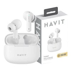 Havit TW967 TWS earphones (white) цена и информация | Наушники с микрофоном Asus H1 Wireless Чёрный | 220.lv