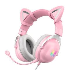 Onikuma X11 Pink цена и информация | Наушники | 220.lv