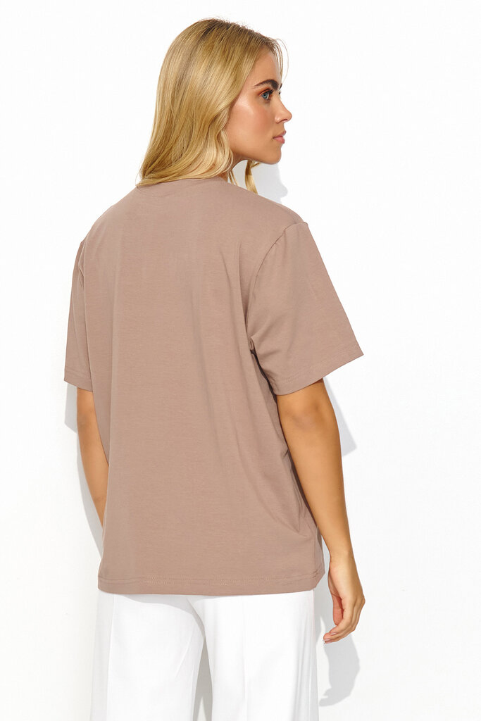 T-krekls sievietēm Makadamia, gaiši brūns cena un informācija | T-krekli sievietēm | 220.lv