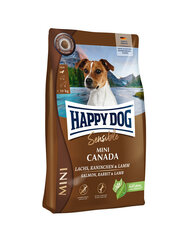 Happy Dog Sensible Mini Canada mazu šķirņu suņiem, ar laša, truša un jēra gaļu, 4 kg cena un informācija | Happy Dog Suņiem | 220.lv