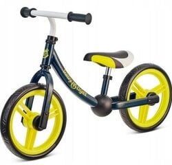 Līdzsvara velosipēds Baby Tiger Flow 12", melns/dzeltens цена и информация | Балансировочные велосипеды | 220.lv
