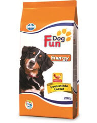 Farmina Fun Dog Energy visu šķirņu aktīviem suņiem, ar mājputnu gaļu, 20 kg cena un informācija | Sausā barība suņiem | 220.lv