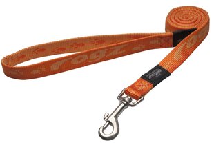 Поводок Rogz Alpinist Large 20mm K2, оранжевый Rogz узор цена и информация | Поводки для собак | 220.lv