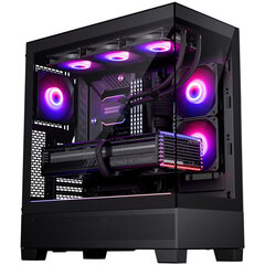 Phanteks XT View Закаленное стекло D-RGB PH-XT523V1_DWT01 цена и информация | Корпуса | 220.lv