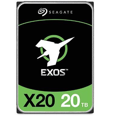 Seagate Exos X20 ST20000NM003D cena un informācija | Iekšējie cietie diski (HDD, SSD, Hybrid) | 220.lv