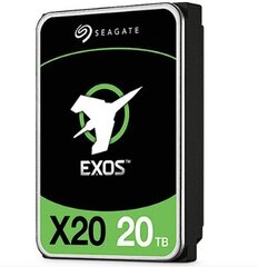 Seagate Exos X20 ST20000NM003D cena un informācija | Iekšējie cietie diski (HDD, SSD, Hybrid) | 220.lv