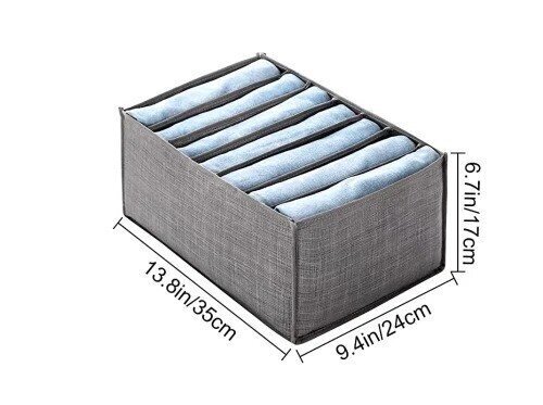 Garderobes organizatori drēbēm 4gab., 35x24x17 cm cena un informācija | Pakaramie un apģērbu maisi | 220.lv