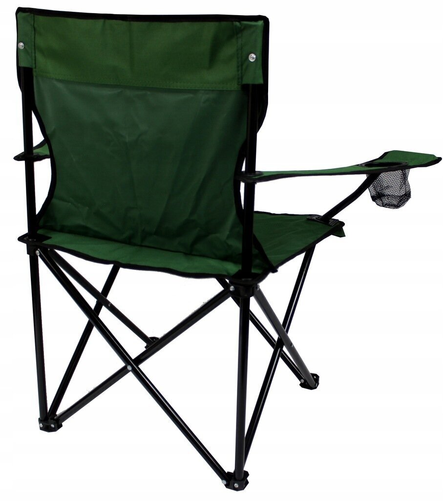 Saliekamais krēsls, 50x50x80 cm, zaļš cena un informācija | Dārza krēsli | 220.lv