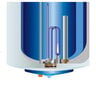 Elektriskais vertikālais ūdens sildītājs un kabelis ar spraudni Ferroli VBO 50 2 kW, balts cena un informācija | Ūdens sildītāji | 220.lv