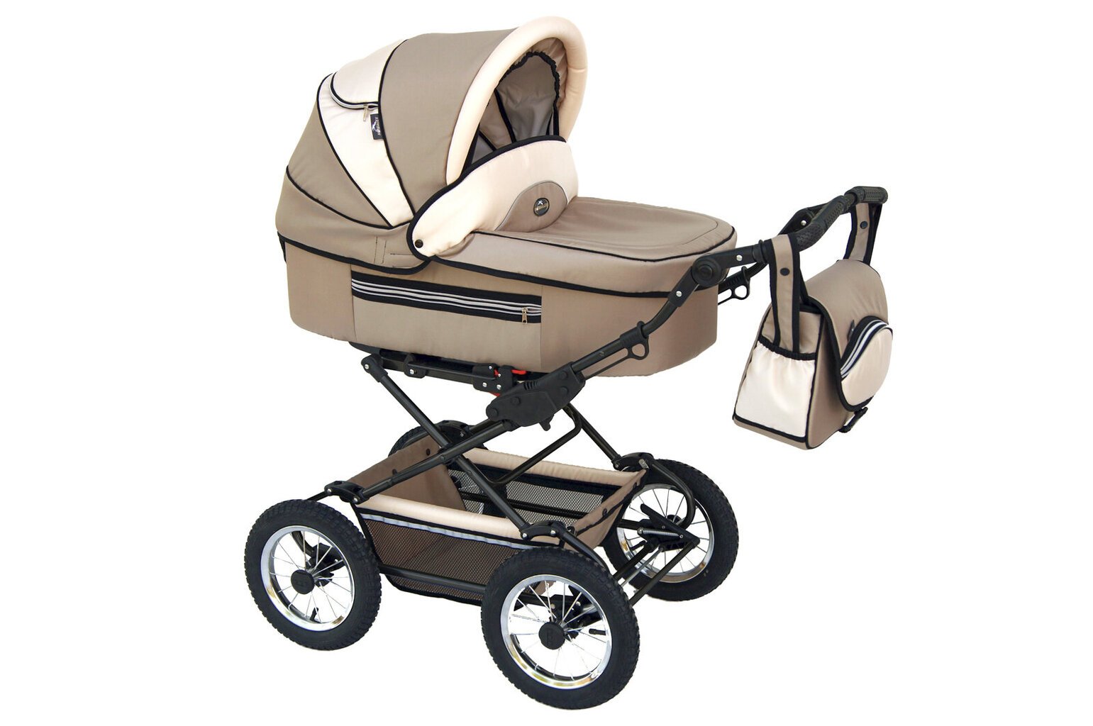 Universālie ratiņi Fanari Baby Fashion 3in1, beige цена и информация | Bērnu rati | 220.lv