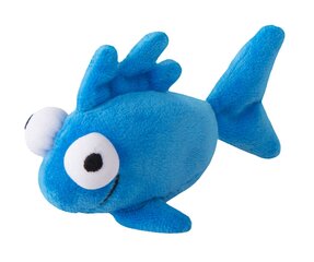 Kaķu rotaļlieta Comfort Plush Fish, maza, zila cena un informācija | Rotaļlietas kaķiem | 220.lv