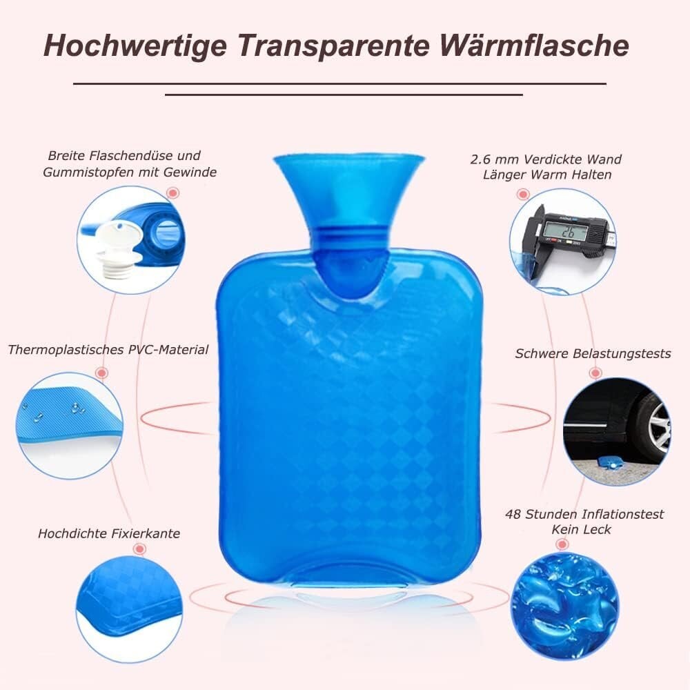 Ūdens pudele ar apsildes paliktni DicDok, 1 gab. cena un informācija | Jaundzimušo aprūpes preces | 220.lv