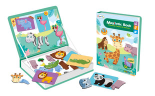 Магнитный пазл Животные Сафари, 47 деталей цена и информация | Развивающие игрушки | 220.lv