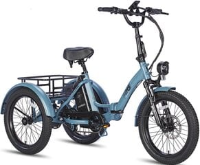 Elektriskais velosipēds Fafrees F20 Mate, 20", zils цена и информация | Электровелосипеды | 220.lv