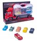 Kravas automašīna ar mašīnām Cars, 6gab. цена и информация | Rotaļlietas zēniem | 220.lv
