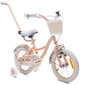 Velosipēds meitenēm Flower Bike 14", oranžs цена и информация | Balansa velosipēdi | 220.lv