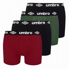 Bokseršorti vīriešiem Umbro BM562, 4 gab цена и информация | Мужские трусы | 220.lv