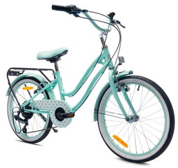 Velosipēds meitenēm Heart Bike 20", zils цена и информация | Велосипеды | 220.lv