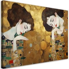 Glezna uz audekla, Gustavs Klimts, Sievietes zelta portrets цена и информация | Картины | 220.lv