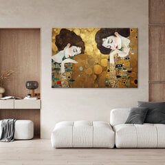 Glezna uz audekla, Gustavs Klimts, Sievietes zelta portrets cena un informācija | Gleznas | 220.lv