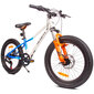 Velosipēds zēniem MTB Shimano 20", balts цена и информация | Velosipēdi | 220.lv