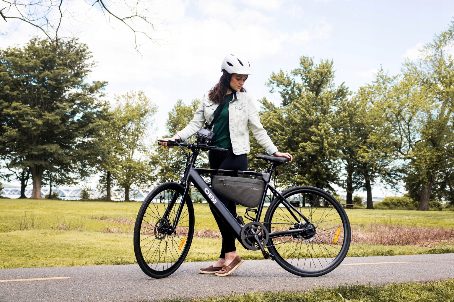 Velosipēda soma Wozinsky, brūna cena un informācija | Citi velo piederumi un aksesuāri | 220.lv