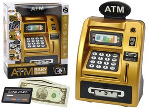 Игрушечный банкомат Saver, золото цена и информация | Развивающие игрушки | 220.lv