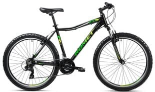 Pusaudžu velosipēds Romet Rambler R6.1 JR 2024, 26'', melns, zaļš cena un informācija | Velosipēdi | 220.lv