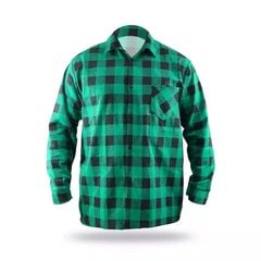 Flaneļa krekls zaļš, Dedra цена и информация | Рабочая одежда | 220.lv