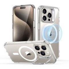 Case ESR Classic Kickstand Halolock Magsafe do Iphone 15 Pro Max - Clear Black цена и информация | Чехлы для телефонов | 220.lv