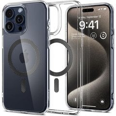 Spigen Ultra Hybrid MAG iPhone 15 Pro Max 6,7" Magsafe frost black ACS06581 цена и информация | Чехлы для телефонов | 220.lv