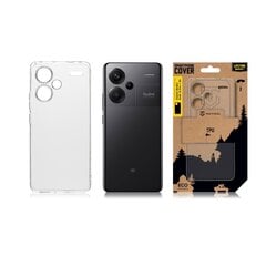 Tactical TPU Cover for Xiaomi Redmi Note 13 Pro+ 5G Transparent цена и информация | Чехлы для телефонов | 220.lv