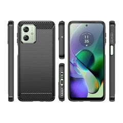 Чехол Tech-Protect tpucarbon для Motorola Moto G84 5G черный цена и информация | Чехлы для телефонов | 220.lv