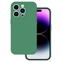 Чехол Tel Protect Silicone Premium для iPhone 15 Pro Max, темно-зеленый цена и информация | Чехлы для телефонов | 220.lv