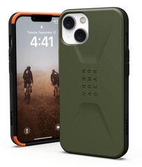 UAG Civilian - protective case for iPhone 13|14 (olive) цена и информация | Чехлы для телефонов | 220.lv