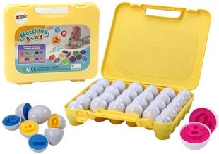 Обучающая головоломка с яйцами в чемоданчике цена и информация | Развивающие игрушки | 220.lv
