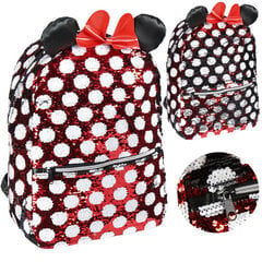 Детский блестящий рюкзак Minnie Mouse, 40 см цена и информация | Школьные рюкзаки, спортивные сумки | 220.lv