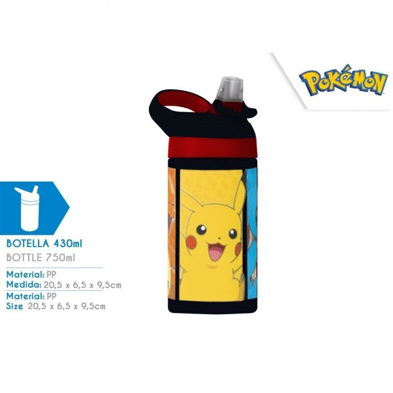 Dzert Pokemon, 500 ml cena un informācija | Ūdens pudeles | 220.lv