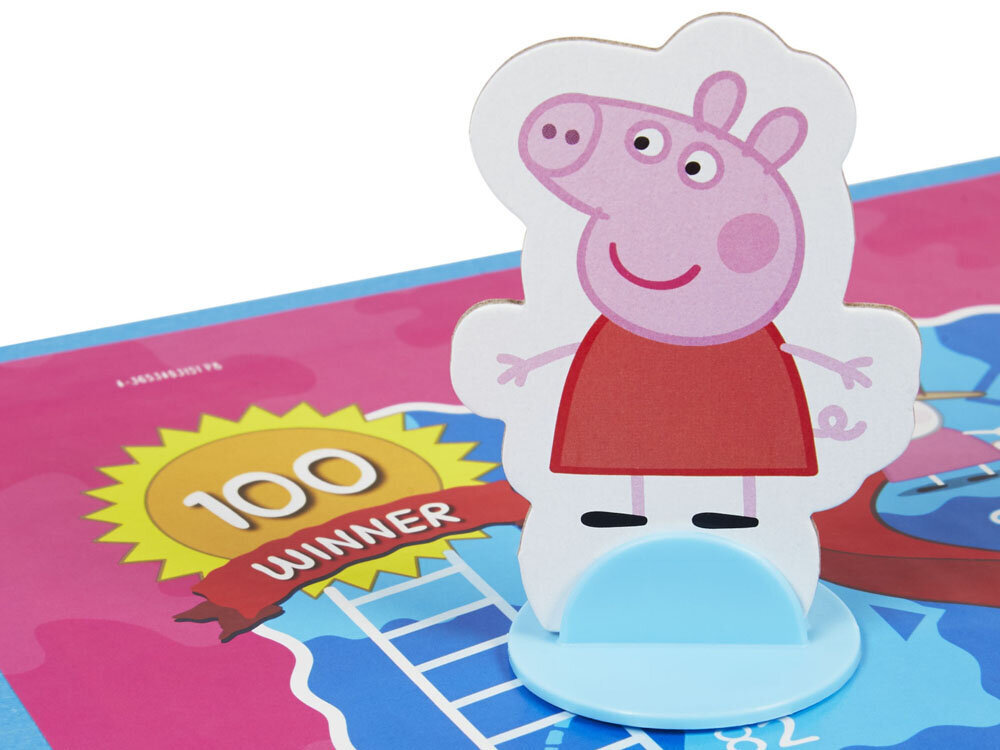 Galda spēle Kāpnes un čūskas ar Peppa Pig tematiku cena un informācija | Galda spēles | 220.lv