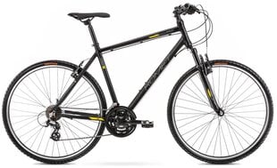 Pilsētas velosipēds Romet Orkan 21", melns cena un informācija | Velosipēdi | 220.lv