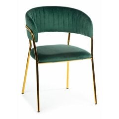 Krēsls Rarity Gold, zaļš cena un informācija | Virtuves un ēdamistabas krēsli | 220.lv