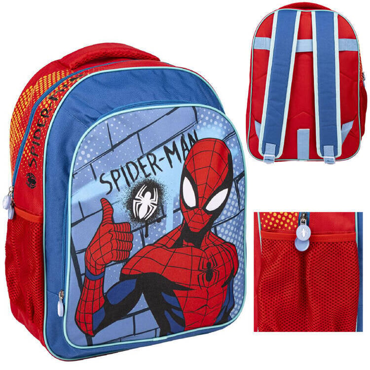 Bērnu mugursoma Spiderman, 40 cm cena un informācija | Skolas somas | 220.lv